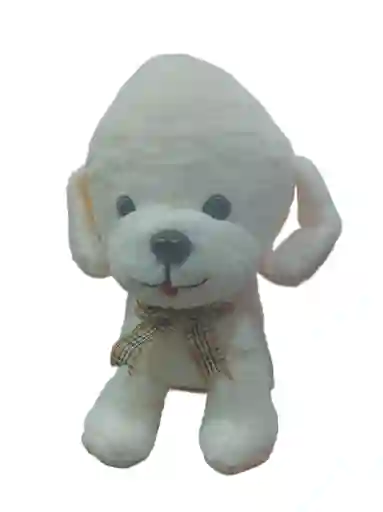 Juguete Peluche Perro Mascota Blanco