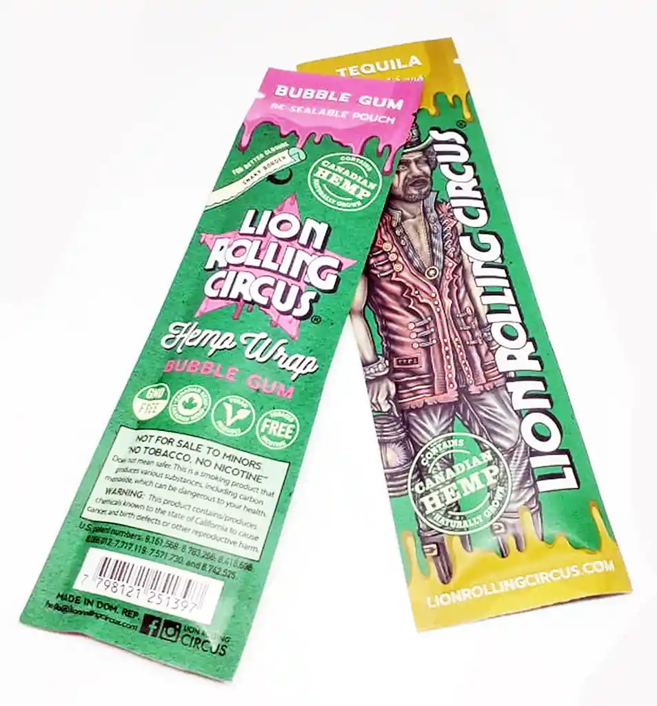 Blunt Wrap Lion Rolling Circus X2