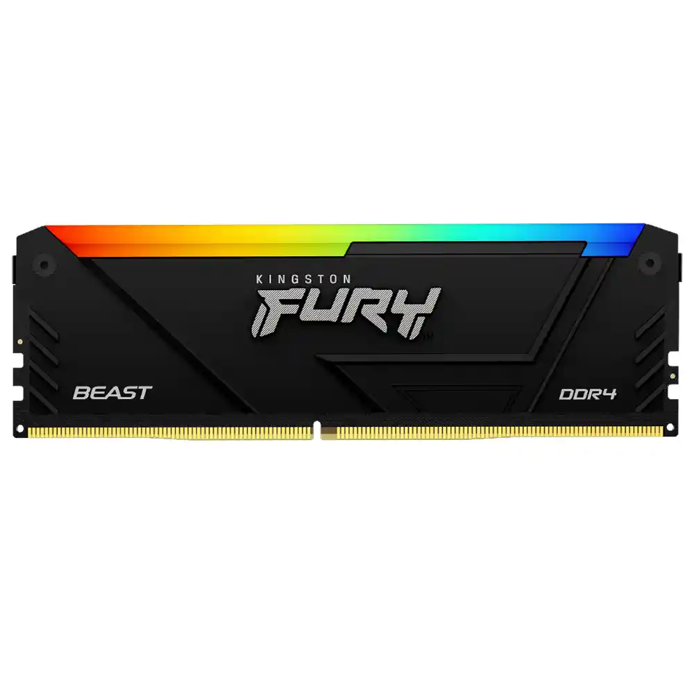 Memoria Ram Pc Kingston Fury Beast Ddr4 32gb 3600mhz Rgb