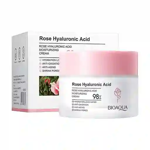 Crema Hidratante Rosas Y Acido Hialuronico