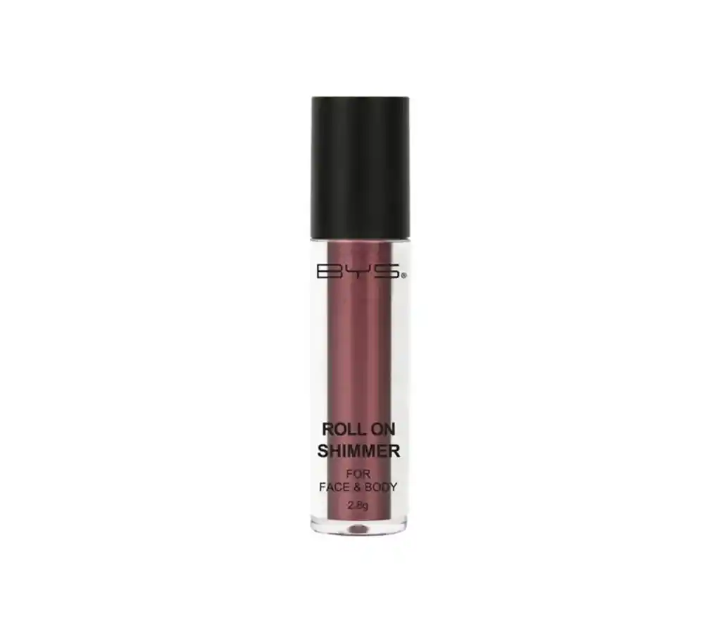 Sombras Bys Roll On Shimmer Face Bodyy Deep Terracotta 2.8g