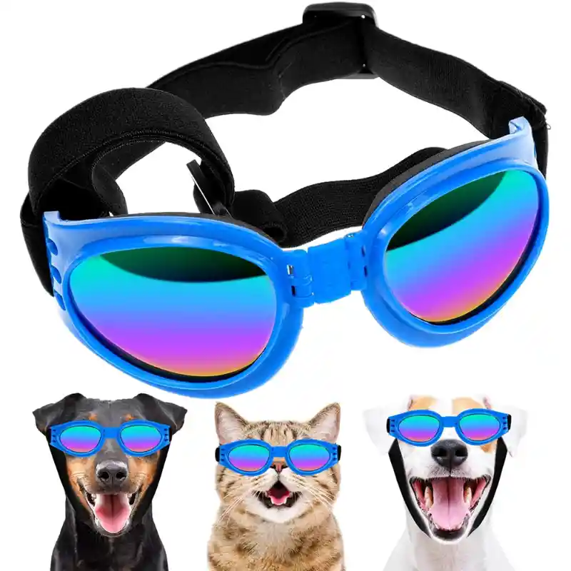 Gafas De Sol Para Perros Pegables Protección Uv