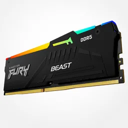 Memoria Ram Pc Kingston Fury Beast Ddr5 8gb 5600mhz Rgb (amd Expo)