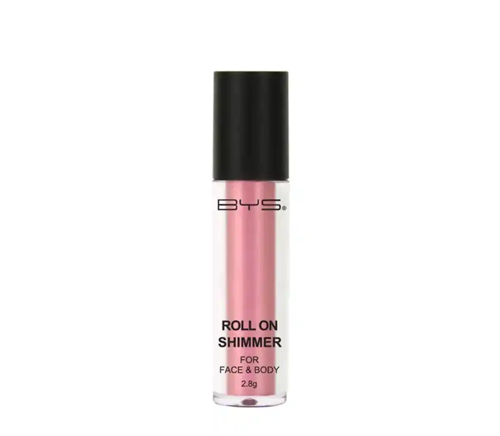 Sombras Bys Roll On Shimmer Face Bodyy Pink Valentine 2.8g