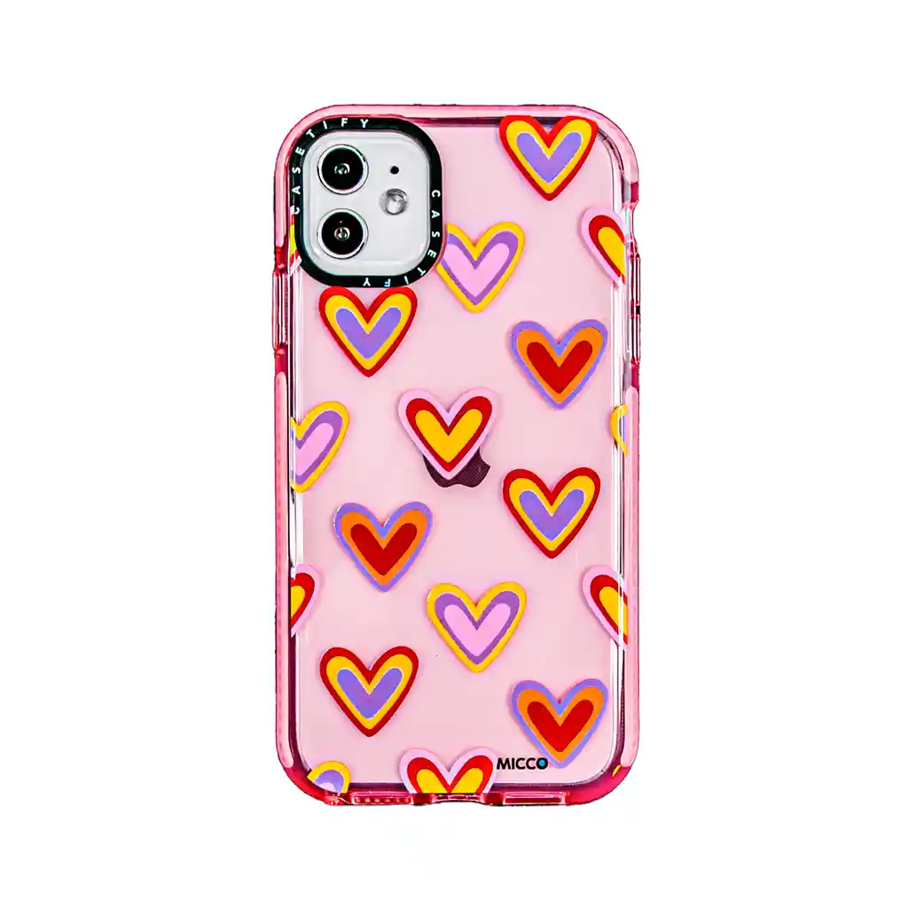 Estuche Iphone 13 Duo (heart)