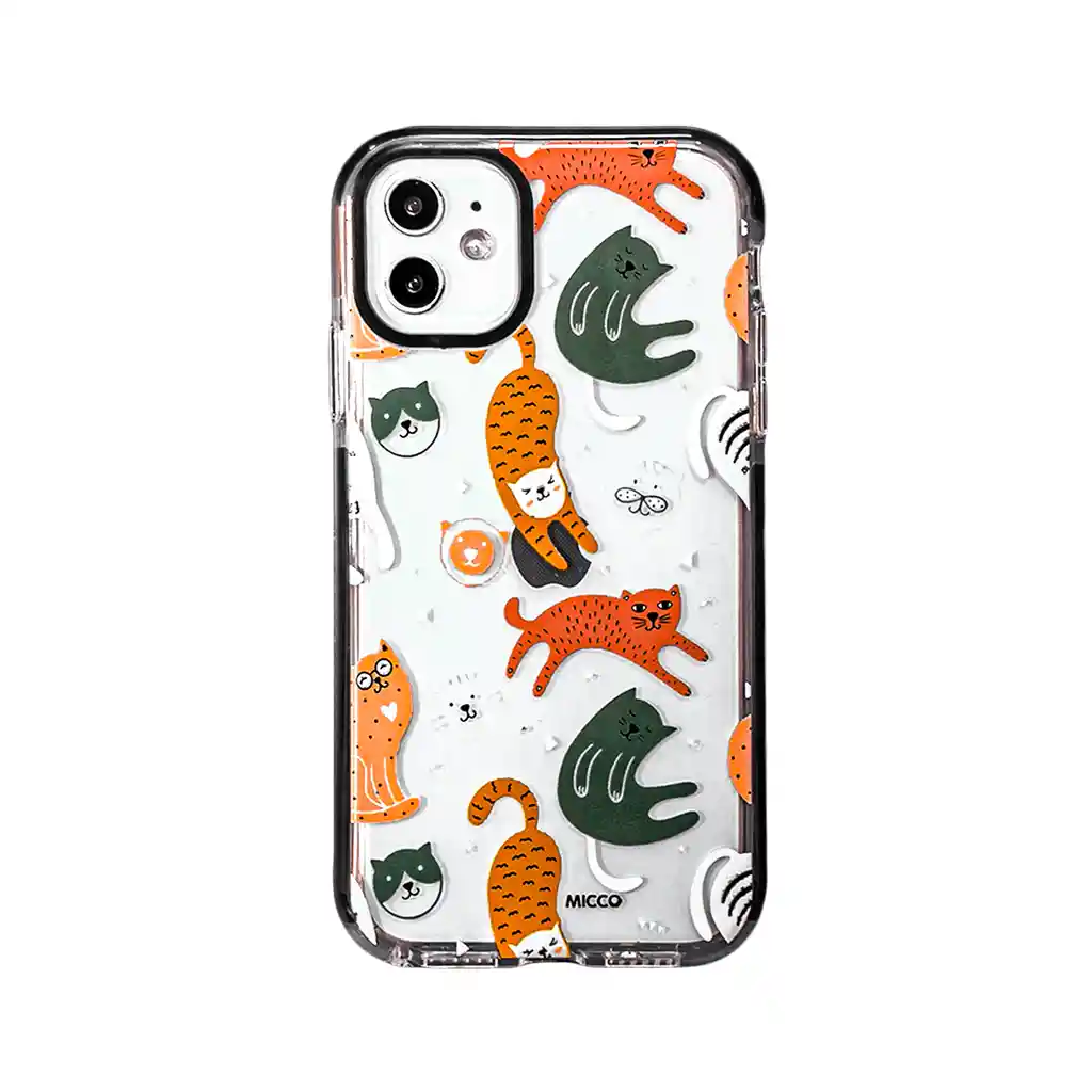 Estuche Iphone 13 Duo (cats)