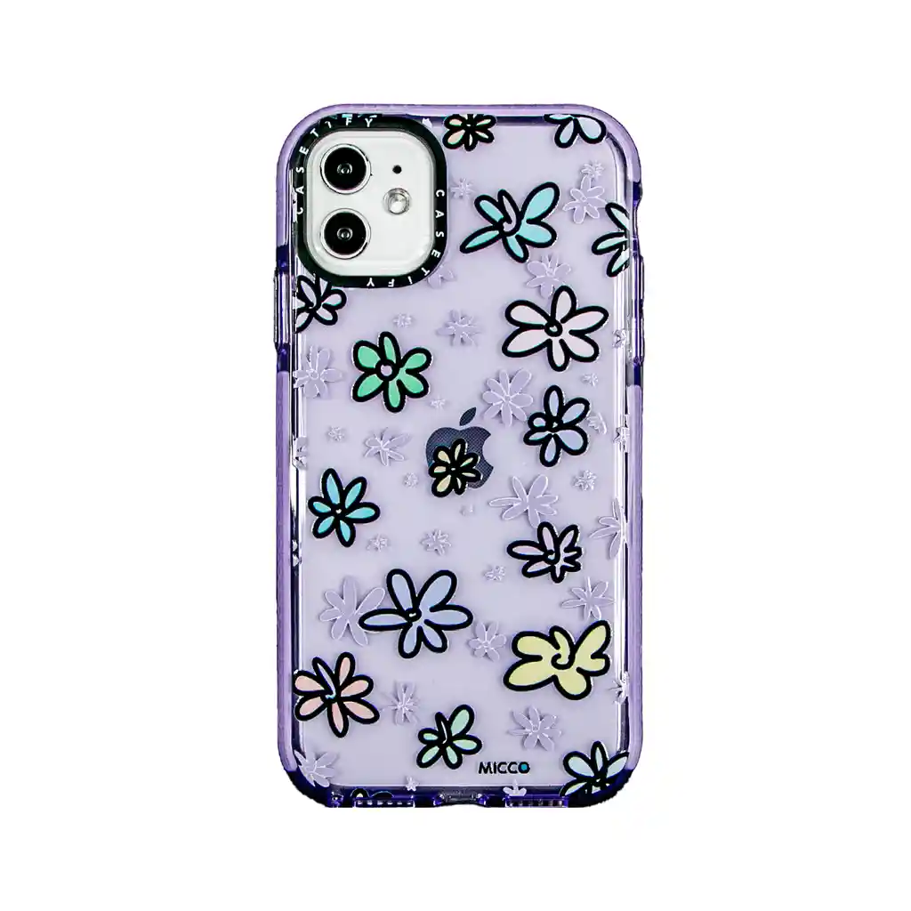 Estuche Iphone 13 Pro Max Duo (flowers)