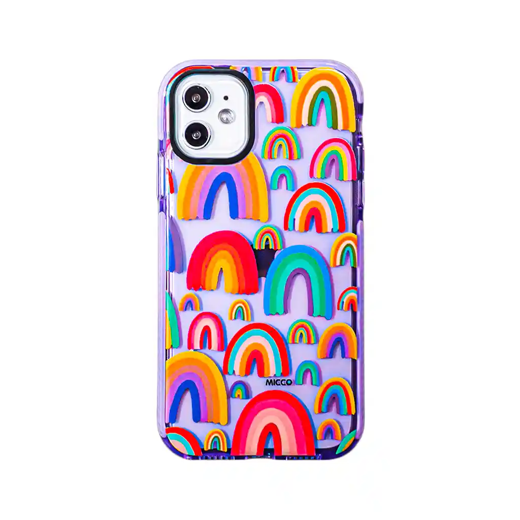 Estuche Iphone 13 Pro Max Duo (arcoiris)