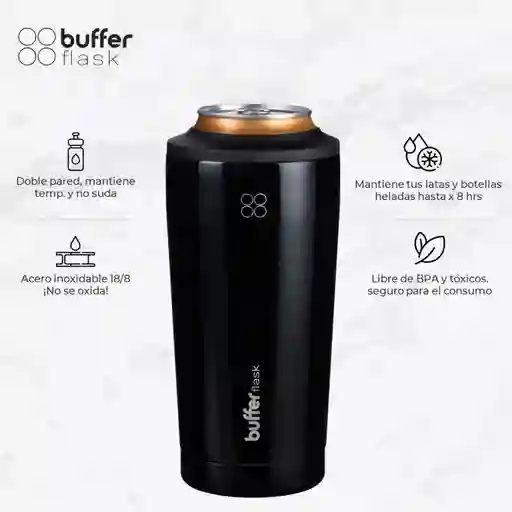 Termo Vaso Aislador Porta Cubre Latas Botellas Buffer Set 2