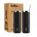 Vasos Termicos Set De 2 Buffer Acero Inoxidable Frío Y Calor