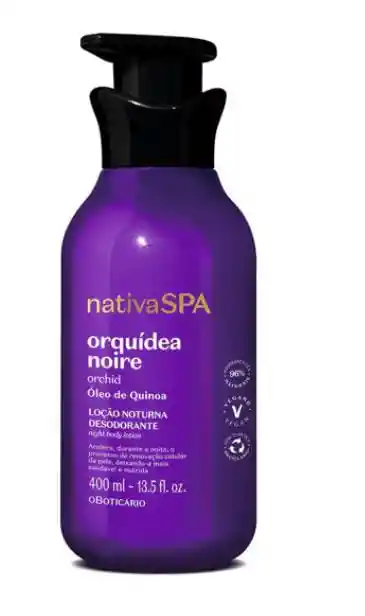 Crema Hidratante Corporal Orquidea Noire Nspa