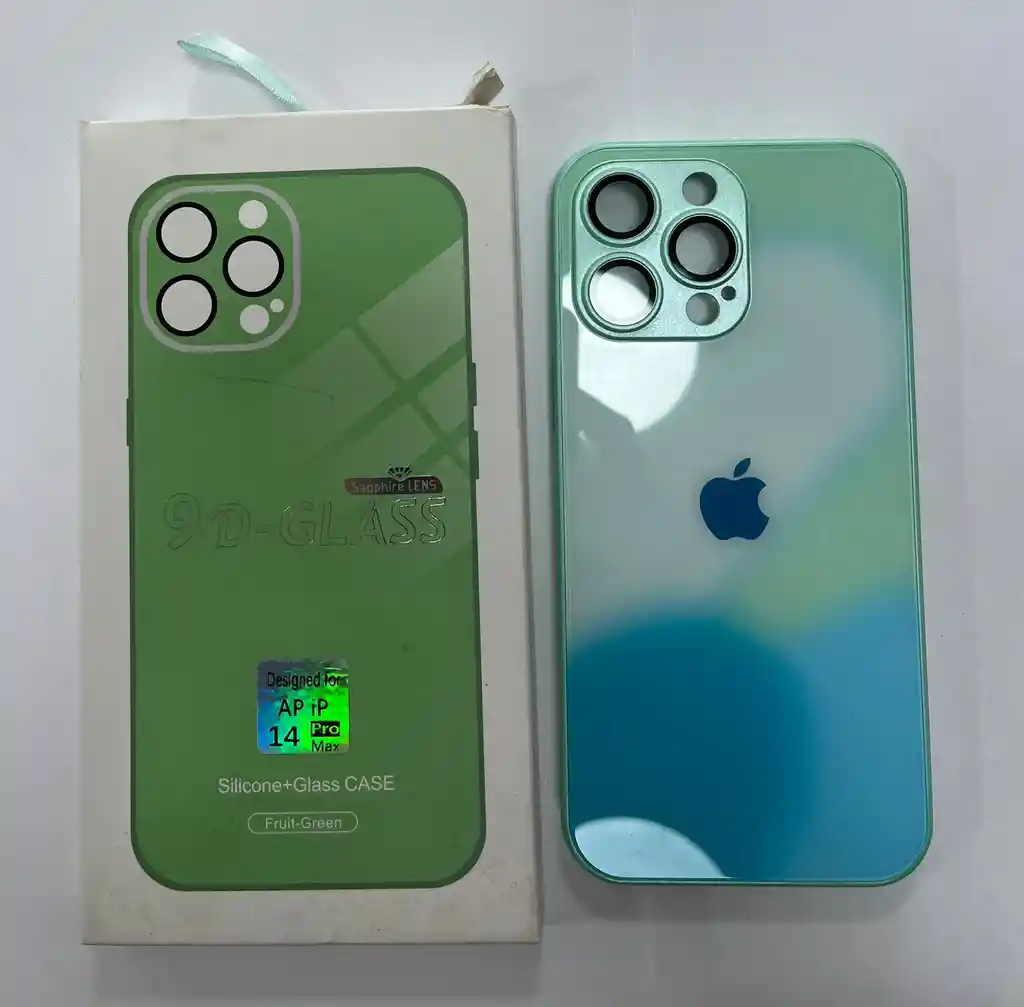 Estuche Funda Lujo Glass Case Matte Con Magsafe Para Iphone 14 Pro Max