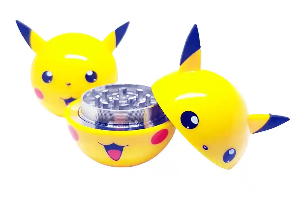 Grinder Trillador Pikachu Recolector De Polen