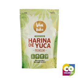 Harina De Yuca Premium Marca Viva Natur Embalaje De 1 Unidad Por 480gr