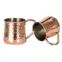 Mug Vasos Cobre Set 2 Cantina Moscow Mule Coctel Inoxidable