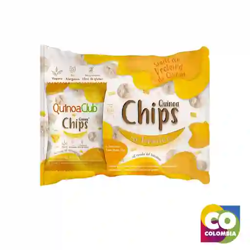 6 Pack Chips Proteína Queso Marca Quinoa Club Embalaje De 1 Unidad Por 72g