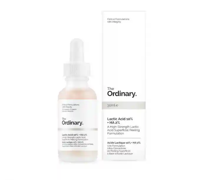 The Ordinary Exfoliante De Ácido Láctico Lactic Acid 10% + Ha 2%