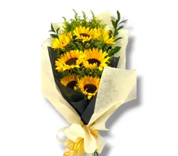 Bouquet De 6 Girasoles