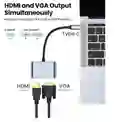 Adaptador Tipo C A Hdmi Y Vga