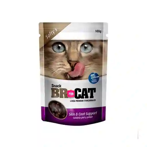 Br For Cat Snacks Para Gatos Cuidado Piel Y Pelaje Skin Coat De 100g