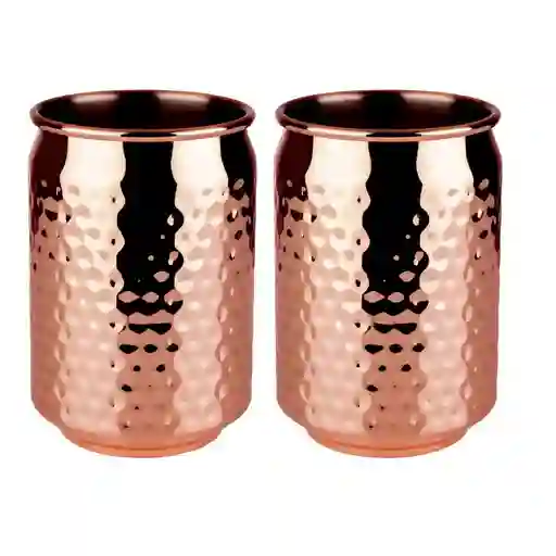 Mug Vasos Cobre Set 2 Cantina Moscow Mule Coctel Inoxidable