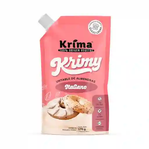 Krima Queso Crema De Almendra Italiano - 170g