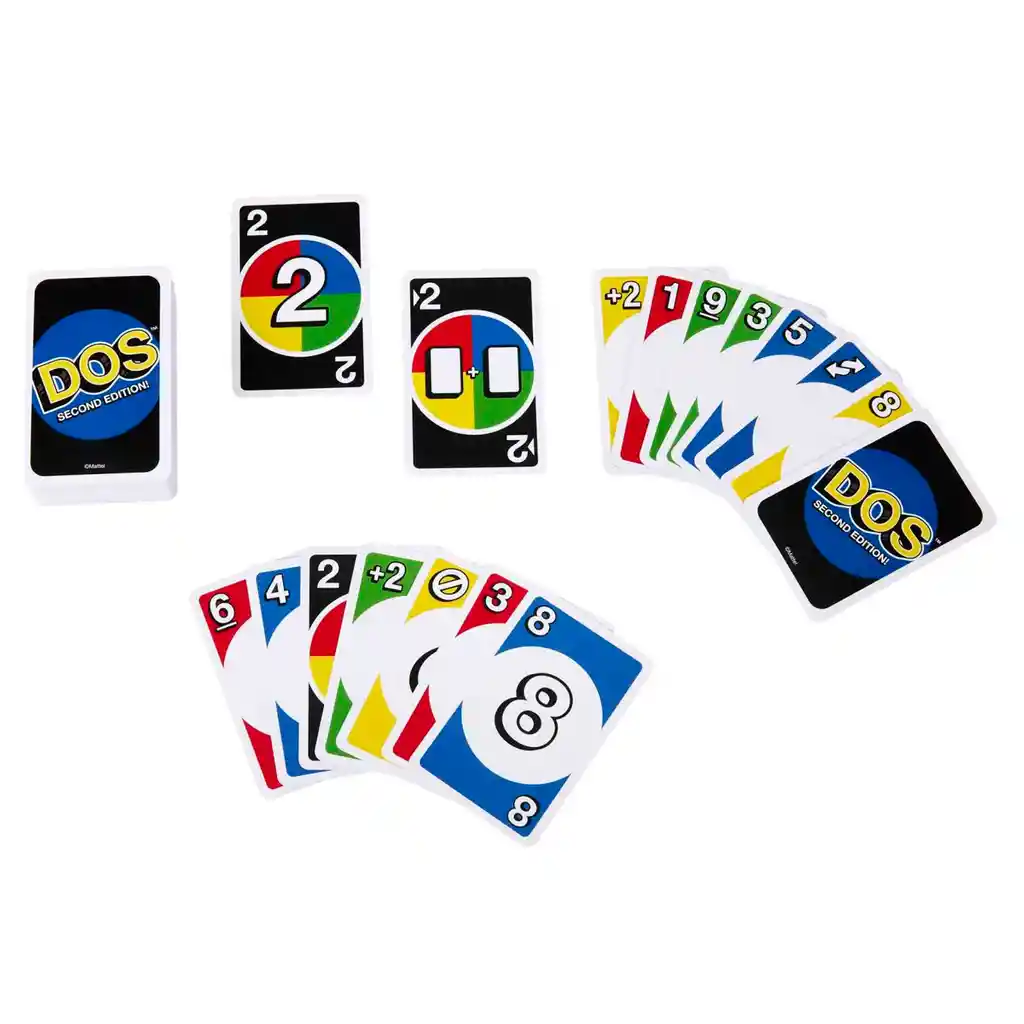 Kit X4 Juego Mesa Cartas Uno Flip H20 Clásico Dos Barajas