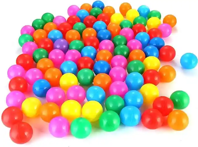 Pelotas Plásticas Para Piscina Bulto X 500 Unidades