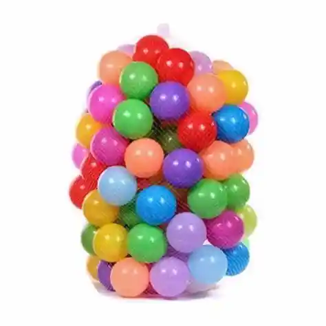 Pelotas Plásticas Para Piscina X 100 Unidades