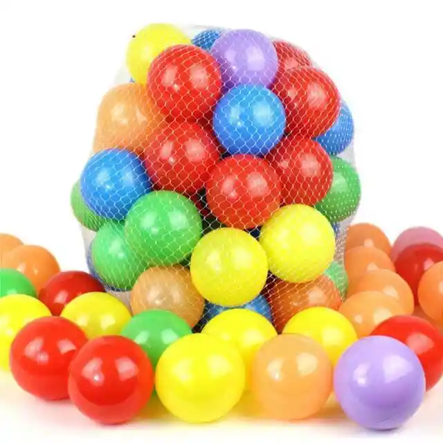 Pelotas Plásticas Para Piscina X 100 Unidades