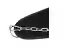 Cinturón Para Lastre Dominadas Fondos Sentadillas Soport 80kg - Negro