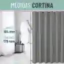 Cortina Baño Ducha 100% Impermeable Con Iman Y Forro