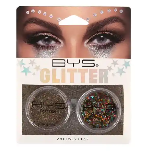 Glitter Para Ojos Bys Multicolor 3g