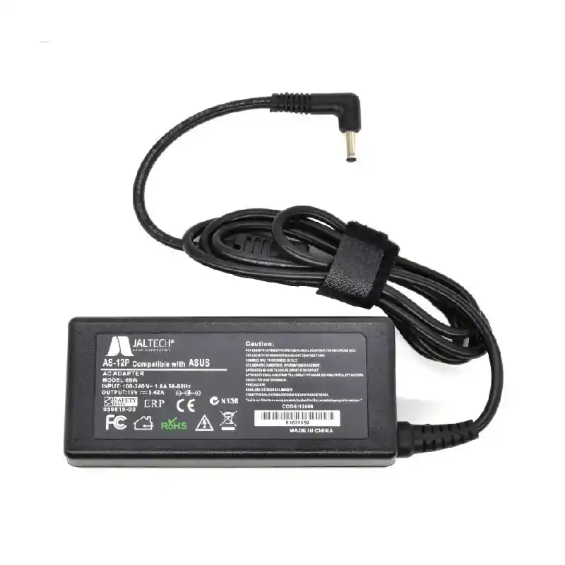 Cargador Genérico Para Asus 19v 3.42a Punta Fina