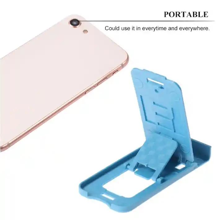 Soporte Universal Plegable Para Teléfono Móvil Y Tableta: Compacto Y Práctico