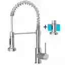 Llave Monomando Lavaplatos Flexible Griferia Cocina Coreaqua