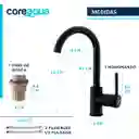 Llave Monomando Lavaplatos Moderno Griferia Cocina Coreaqua