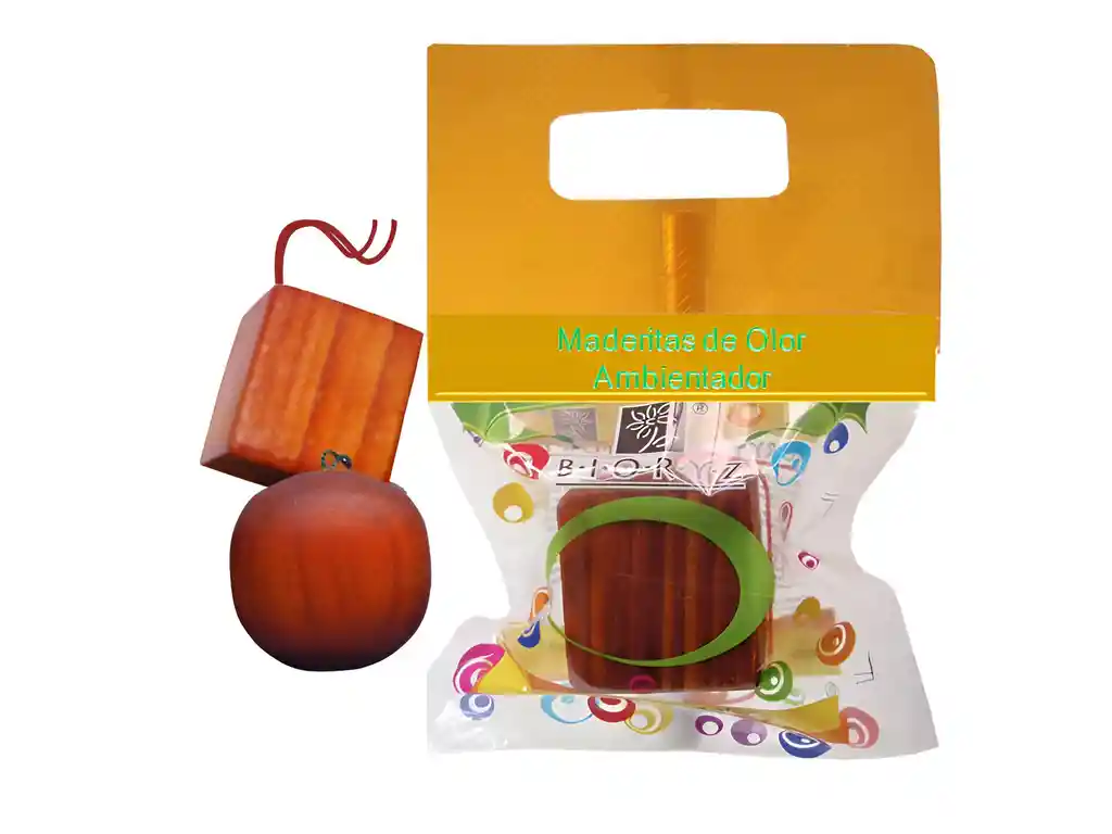 Mandarina Maderitas De Olor - Bolitas Y Cubitos X Unidad