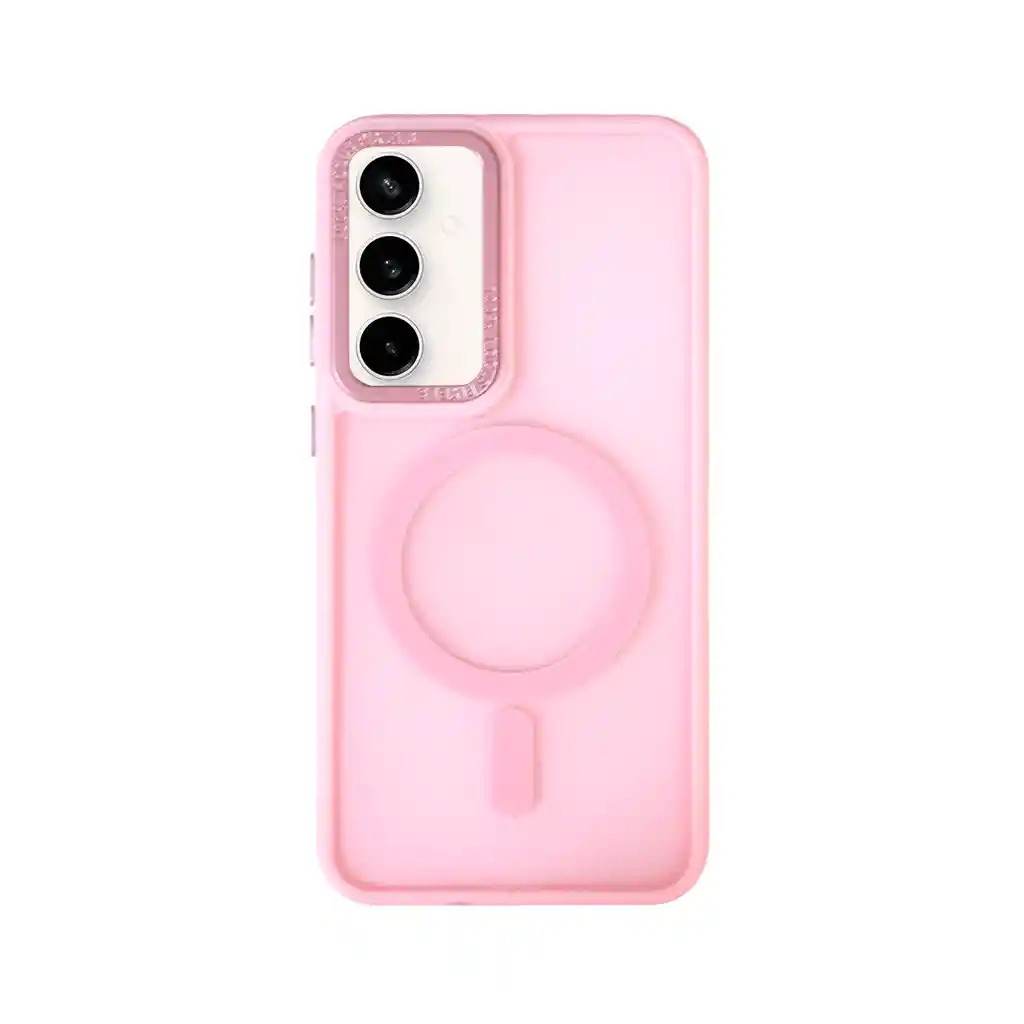 Estuche Samsung S23 Fe Magsafe Edge Caja (rosado)