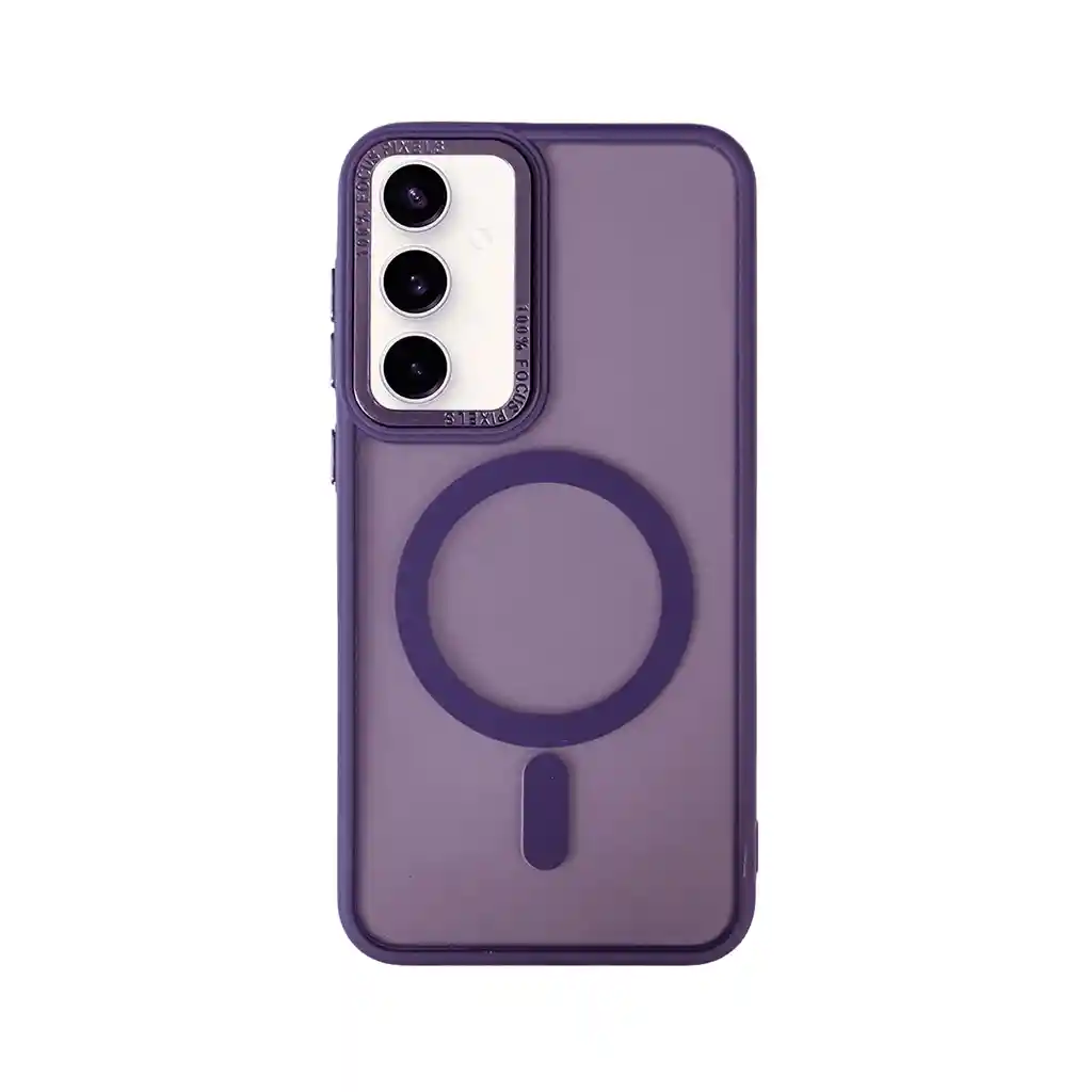 Estuche Samsung S24 Magsafe Edge Caja (morado Oscuro)
