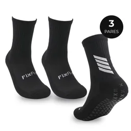 Medias Futbol Deportivas Antideslizante Set X3 Fitnics