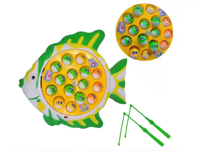 Juguete De Pesca Fish Crazy Para Niños