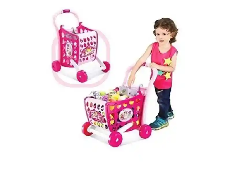 Carrito De Mercado Juguete Para Niñas