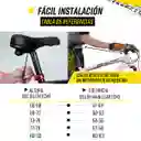 Silla Sillin Bicicleta Flyrock Acolchado Comodo Mujer Hombre