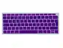 Carcasa Y Protector Teclado Para Macbook Air 13 2022 A2681 - 2024 A3113 - Morado