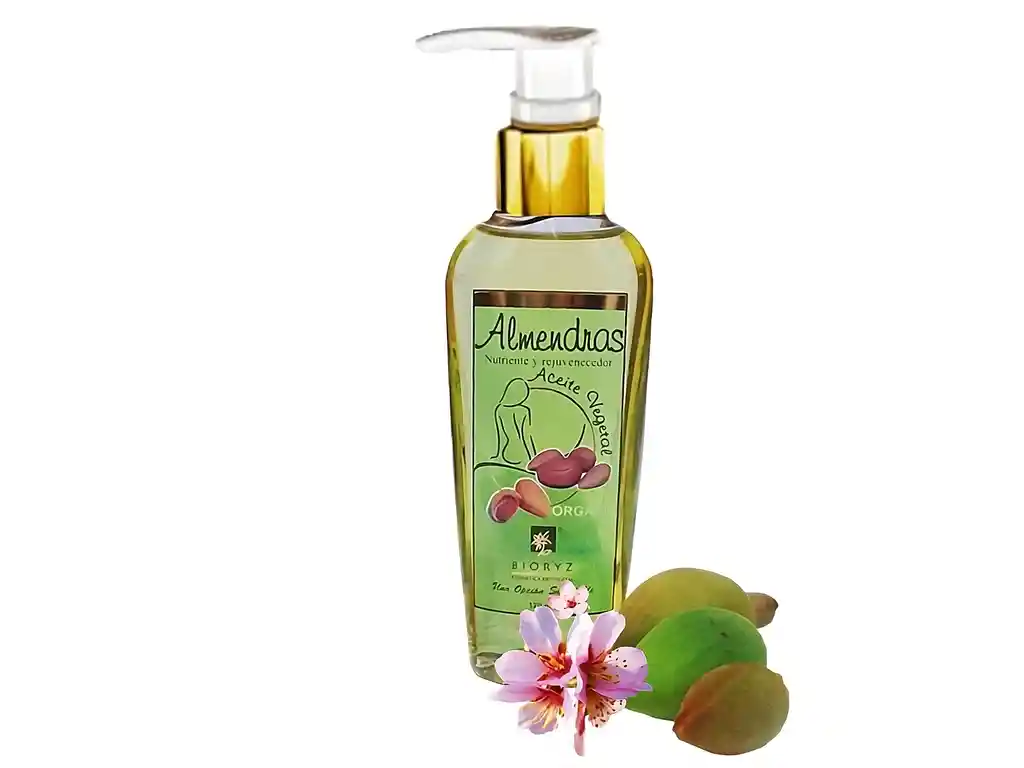 Almendra Aceite Vegetal-bioryz-original-sin Aroma X 120 Ml