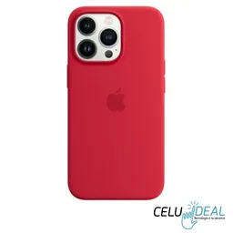 Estuche Silicona Iphone 13 Pro Max Rojo