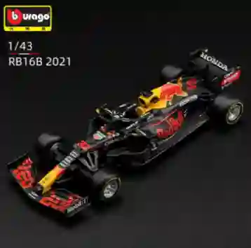 Juguete Coleccionable Carro Formula 1 Burago Honda Rb16b Redbull