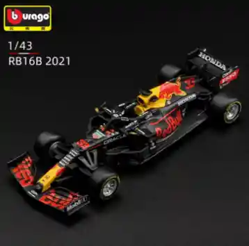 Juguete Coleccionable Carro Formula 1 Burago Honda Rb16b Redbull