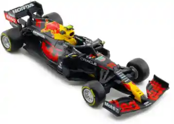 Juguete Coleccionable Carro Formula 1 Burago Honda Rb16b Redbull